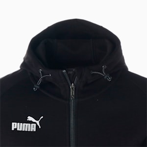 メンズ サッカー TEAMFINAL カジュアル フーデッド ジャケット, Puma Black, extralarge-JPN