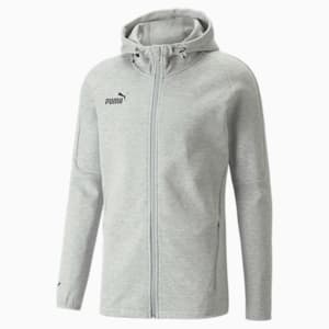 メンズ サッカー TEAMFINAL カジュアル フーデッド ジャケット, Light Gray Heather, extralarge-JPN