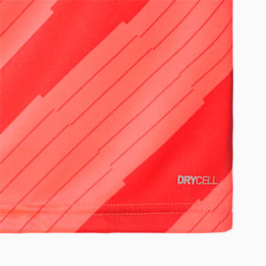メンズ サッカー TEAMLIGA グラフィック 半袖 シャツ, Fiery Coral-Burnt Red