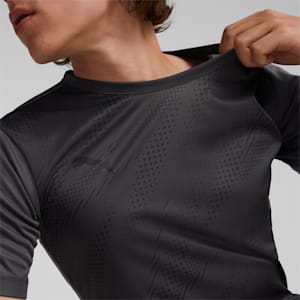 individualRISE Graphic Men's Jersey, Asphalt-Puma Black