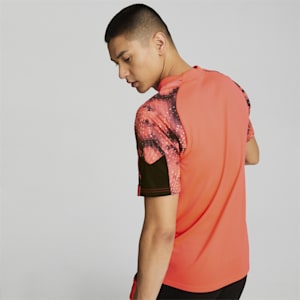individualFINAL Men's Football WC Jersey, Fiery Coral-Puma Black, extralarge-IND