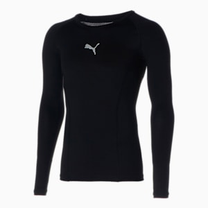 メンズ サッカー LIGA ベースレイヤー 長袖 Tシャツ, Puma Black