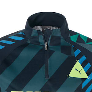 メンズ サッカー PUMA FUSSBALL PARK トレーニングトップ, Parisian Night-Blue Glimmer