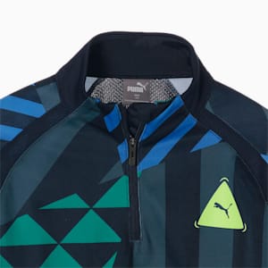 キッズ サッカー PUMA FUSSBALL PARK トレーニングトップ 120-160cm, Parisian Night-Blue Glimmer