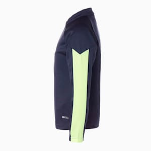 キッズ サッカー INDIVIDUAL FINAL 1/4 ジップトップ 120-160cm, Fizzy Light-Parisian Night
