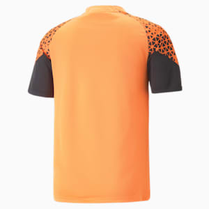 individualCUP Men's Football Jersey, Ultra Orange-PUMA Black, extralarge-IND
