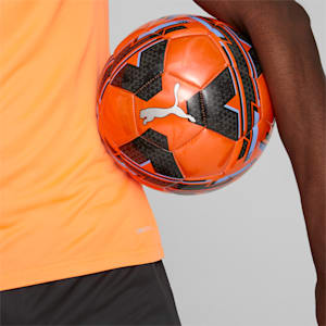 individualCUP Football Jersey Men, Ultra Orange-PUMA Black