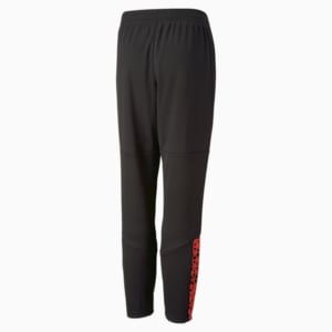 individualCUP Football Training Pants Youth, PUMA Black-Ultra Orange, extralarge-GBR