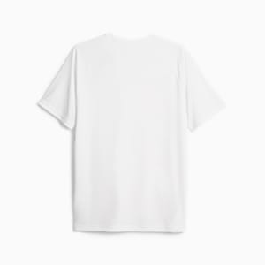 Jersey de futbol para hombre teamLIGA Graphic, PUMA White-Fire Orchid, extralarge