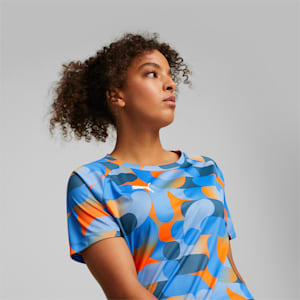 Jersey de fútbol individualBLAZE para mujer, Deep Dive-Ultra Orange, extralarge