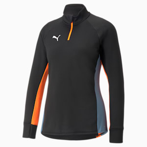 individualBLAZE Quarter-Zip Women's Soccer Top, PUMA Black-Deep Dive
