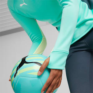 individualBLAZE Quarter-Zip Women's Soccer Top, Electric Peppermint-Dark Night