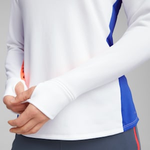individualBLAZE Women's Football Jacket, PUMA White-Fire Orchid, extralarge-IND