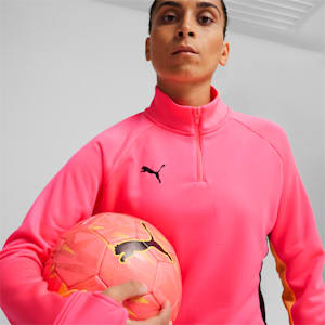 individualBLAZE Women's Football Jacket, Sunset Glow-PUMA Black, extralarge-IND