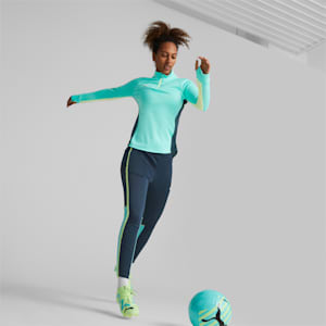 Pants de entrenamiento de fútbol individualBLAZE para mujer, Dark Night-Parisian Night