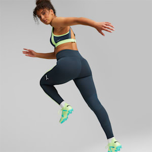 individualBLAZE Football Tights Women, Dark Night-Fast Yellow