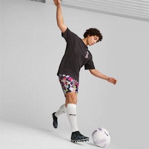 Neymar Jr Creativity Basketball Shorts Men, Harbor Mist-Fluo Yellow