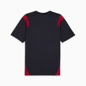 Playera de fútbol para hombre KING Pro, New Navy-Dark Crimson, extralarge