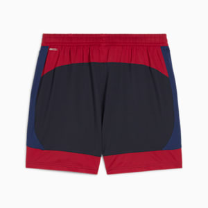 Shorts de fútbol para hombre KING Pro, New Navy-Dark Crimson, extralarge