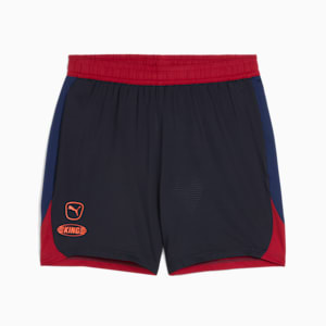 Shorts de fútbol para hombre KING Pro, New Navy-Dark Crimson, extralarge