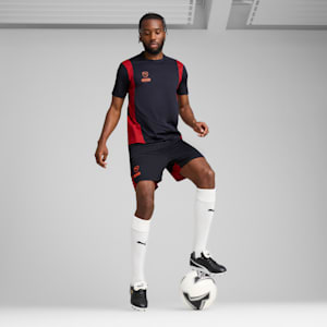 KING Pro Men's Shorts, New Navy-Dark Crimson, extralarge