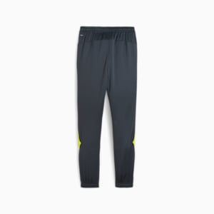 Pants KING Pro de entrenamiento de fútbol para hombre, Strong Gray-Electric Lime, extralarge