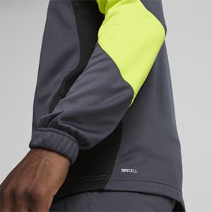 Veste de soccer KING Pro Homme, Strong Gray-Electric Lime, extralarge