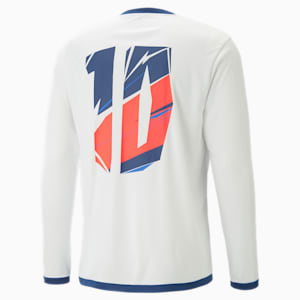 Christian Pulisic Long Sleeve Football Jersey Men, PUMA White