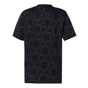 キッズ サッカー ボーイズ INDIVIDUAL トレーニング ハイブリッド AOP 半袖 Tシャツ 120-160cm, PUMA Black