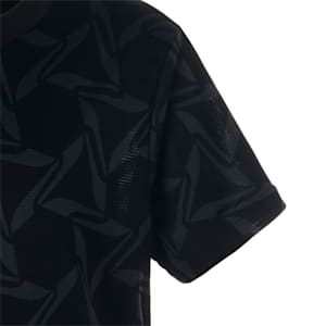 キッズ サッカー ボーイズ INDIVIDUAL トレーニング ハイブリッド AOP 半袖 Tシャツ 120-160cm, PUMA Black