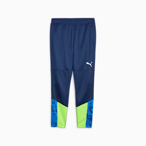 individualCUP Football Training Pants, Persian Blue-Pro Green, extralarge-GBR