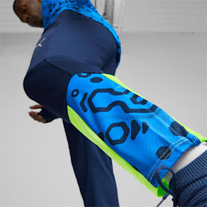 individualCUP Football Training Pants, Persian Blue-Pro Green, extralarge-GBR