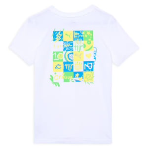 Neymar Jr Youth Football T-shirt, PUMA White, extralarge-IND