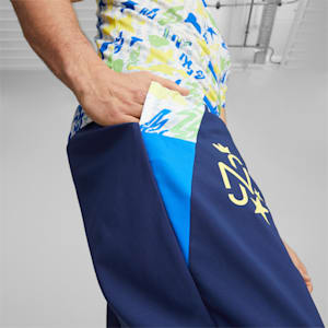 Neymar Jr Men's Soccer Pants, Persian Blue-Racing Blue, extralarge