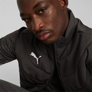 Individual Winterized Men's Football Jacket, PUMA Black-Dark Coal, extralarge-GBR
