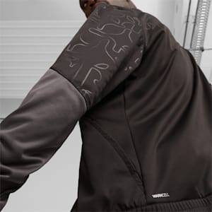 Individual Winterized Men's Football Jacket, PUMA Black-Dark Coal, extralarge-GBR