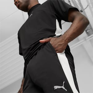 Individual Winterized Men's Football Pants, PUMA Black-Dark Coal, extralarge-GBR