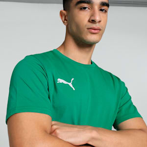 teamGOAL Casuals Men's Football T-shirt, Sport Green-PUMA White, extralarge-IND