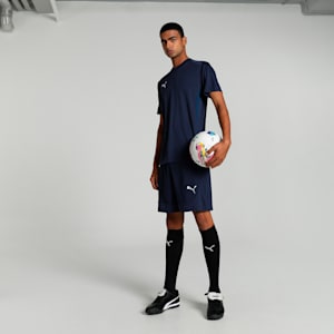 teamGOAL Men's Football Jersey, PUMA Navy-PUMA White-Persian Blue, extralarge-IND