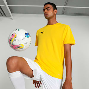 teamGOAL Men's Football Jersey, Faster Yellow-PUMA Black-Sport Yellow, extralarge-IND