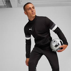 teamRISE Men's Football Tracksuit, PUMA Black-PUMA Black, extralarge-IND