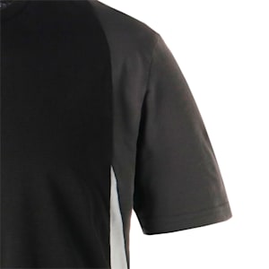 メンズ サッカー キング トップス 半袖 Tシャツ, PUMA Black-Shadow Gray-PUMA White
