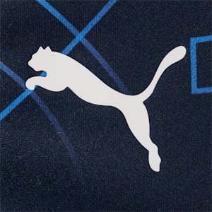 キッズ サッカー TEAMLIGA グラフィック 半袖 シャツ 120-160cm, PUMA Navy-PUMA White
