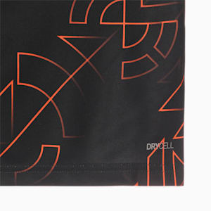 キッズ サッカー TEAMLIGA グラフィック 半袖 シャツ 120-160cm, PUMA Black-Ultra Orange