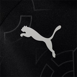 メンズ サッカー TEAMLIGA グラフィック 半袖 シャツ, PUMA Black-Shadow Gray