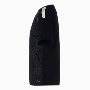 メンズ サッカー TEAMLIGA グラフィック 半袖 シャツ, PUMA Black-Shadow Gray