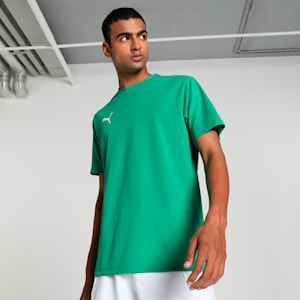 teamRISE Men's Logo Football Jersey, Sport Green-PUMA White, extralarge-IND