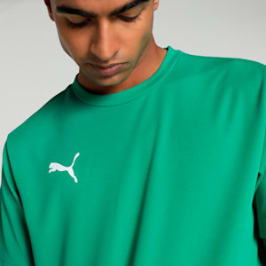 teamRISE Men's Logo Football Jersey, Sport Green-PUMA White, extralarge-IND