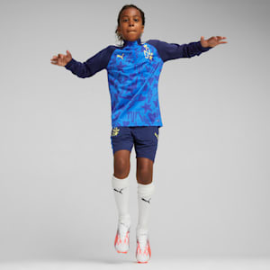 Chamarra de pista de futbol para adolescentes de Neymar Jr, Racing Blue-Persian Blue, extralarge
