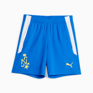 Neymar Jr Stripes Big Kids' Soccer Shorts, Racing Blue, extralarge